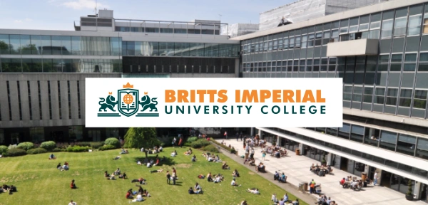 Britts University's detail page top banner